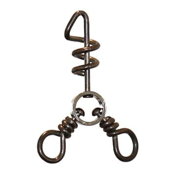 3-way Swivel with Corkscrew