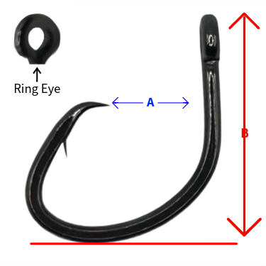 Charlie Brown Circle Hook Ring Eye