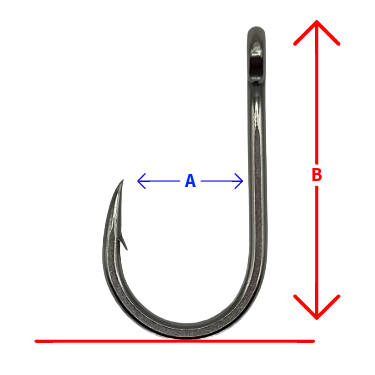 Koga Big Game Hooks in Stainless Steel